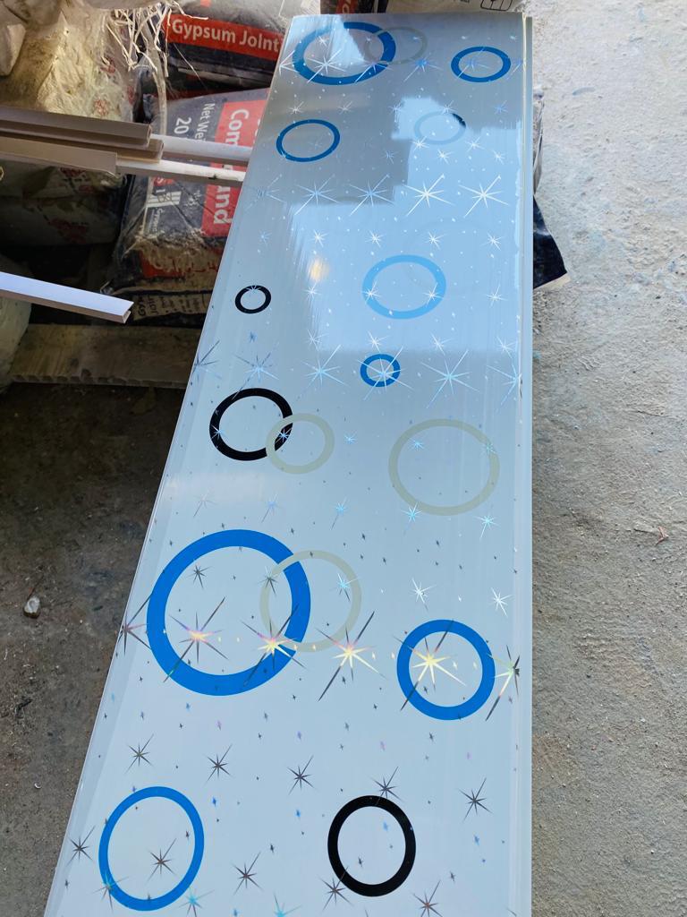 BLUE RING PVC GOLDEN LINE 12FIT X 10 INCH / 10 FIT X 10 INCH